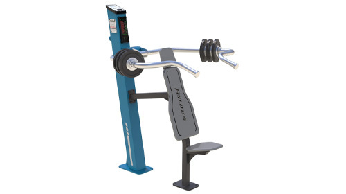 智能配重式推举训练器